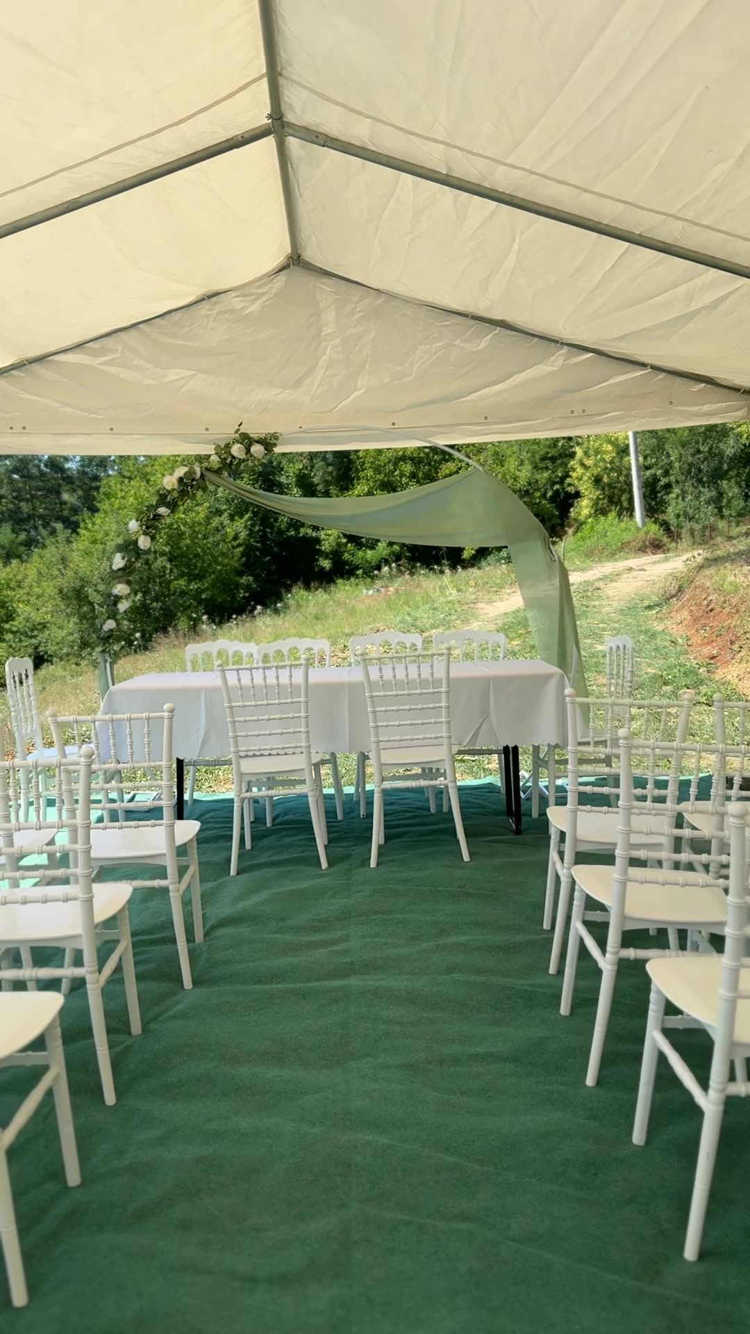 Šator za ceremoniju